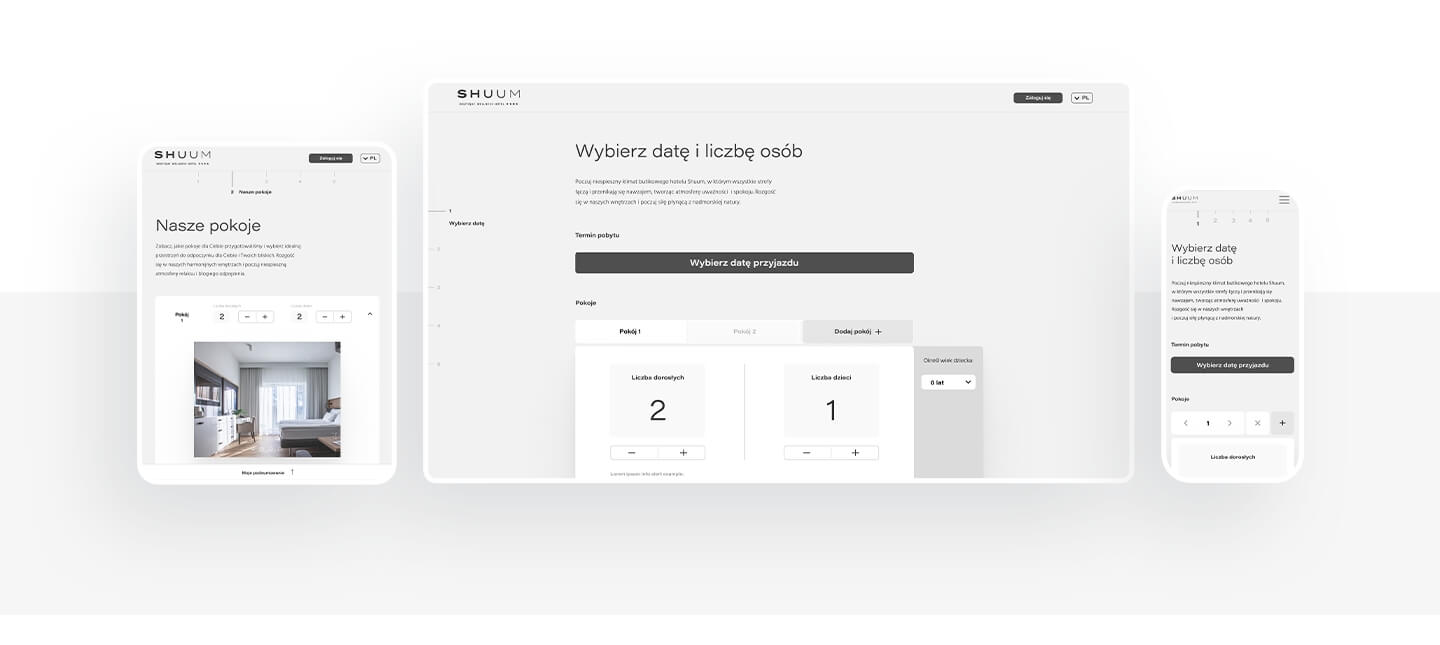 Final design of the booking engine
